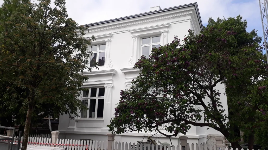 Facaderenovering villa Hauchvej Frederiksberg